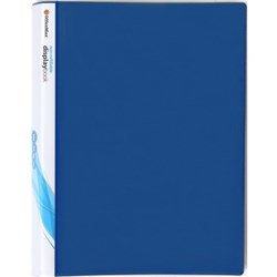 OfficeMax A4 Display Book Insert Cover 40 Pocket Blue