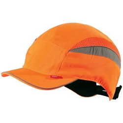 Airpro Hi Vis Safety Baseball Bump Cap Orange
