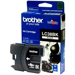 Brother LC38BK Black Ink Cartridge