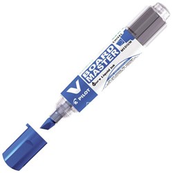 Pilot V Board Master Blue Refillable Whiteboard Marker Chisel Tip