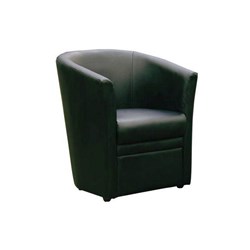 Vortex Tub Chair Black PU