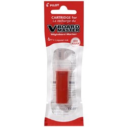 Pilot V Board Master Red Whiteboard Marker Ink Refill Cartridge