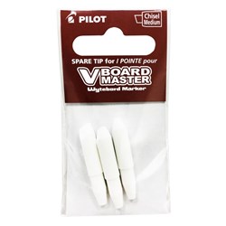 Pilot V Board Master Whiteboard Marker Refill Chisel Tip, Pack of 3