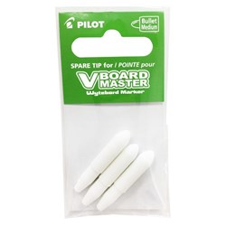 Pilot V Board Master Whiteboard Marker Refill Bullet Tip, Pack of 3