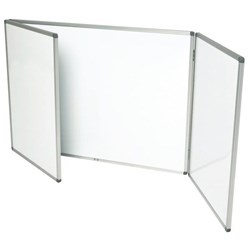 Boyd Visuals Porcelain Expandable Whiteboard Cabinet 900 x 600mm