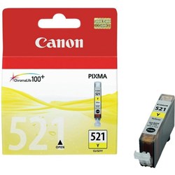 Canon CLI-521Y Yellow Ink Cartridge
