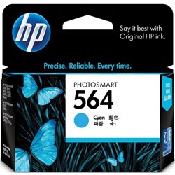 HP 564 Cyan Ink Cartridge CB318WA