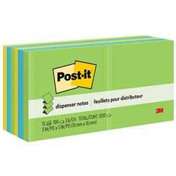 Post-it® Notes R330 Pop-Up 76x76mm Floral Fantasy, Pack of 12
