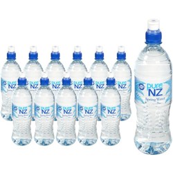 Pure NZ Still Spring Water 750ml, Pack of 12