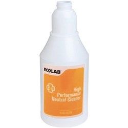 Ecolab Neutral Multipurpose Cleaner Empty Trigger Spray Bottle Only