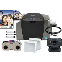 FARGO DTC1250e Card Printer Bundle