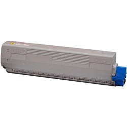 OKI 45862841 Laser Toner Cartridge Yellow