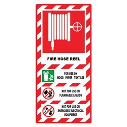 Fire Hose Reel Safety Sign 240x340mm