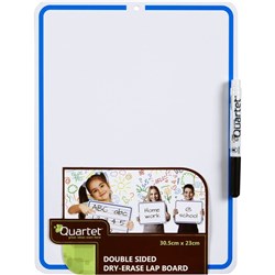 Quartet Double Sided Lapboard Whiteboard Non-Magnetic 305 x 230mm