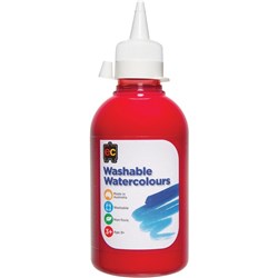 EC Watercolour Paint 250ml Red