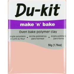 Du-kit Make n Bake Oven Bake Modelling Clay 50g Cameo
