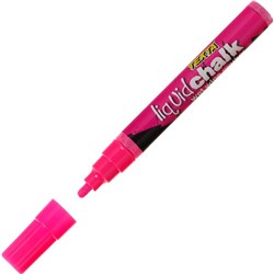 Texta Liquid Chalk Wet Wipe Window Marker 4.5mm Bullet Tip Pink