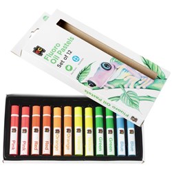 Mungyo Gallery Oil Pastels Assorted Colours, Pack of 12