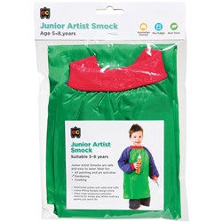 EC Junior Painting Smock Ages 5-8 Green & Blue