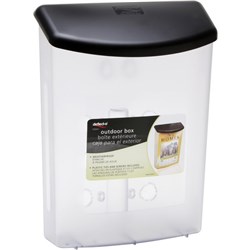 Deflecto Outdoor Brochure Holder A4 Single Portrait With Lid