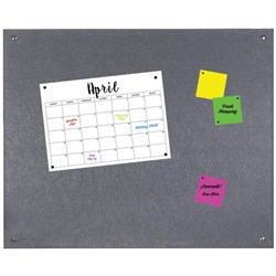 Boyd Visuals PinPanel Noticeboard 900x1200mm Grey