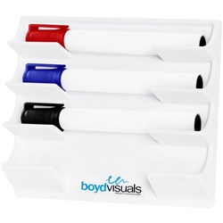 Boyd Visuals Magnetic Whiteboard Marker Holder