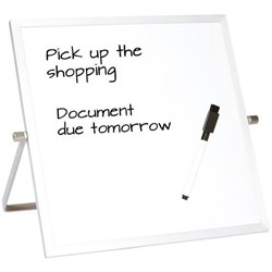 Boyd Visuals Desktop Whiteboard 250 x 250mm