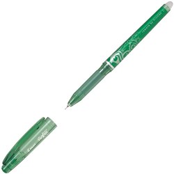 Pilot Frixion Point Green Gel Rollerball Pen Fine 0.4mm