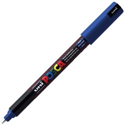 uni POSCA Blue Paint Marker Pen Bullet Ultra Fine PC1-MRBL