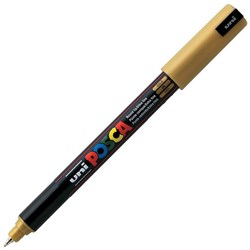 uni POSCA Gold Paint Marker Pen Bullet Ultra Fine PC1-MRGD