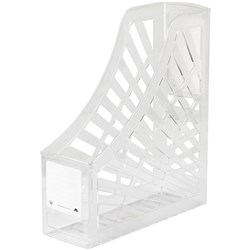 Italplast Magazine File Holder Clear