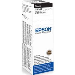 Epson T6641 EcoTank Ink Bottle 70ml Black
