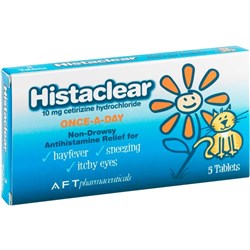 Histaclear Tablets 10mg, Pack of 5