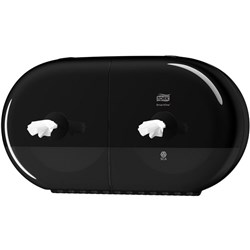 Tork Smartone Twin Mini T9 Toilet Tissue Dispenser 682008 Black
