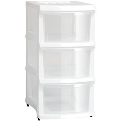 Taurus Storage Drawer 3 Drawer White