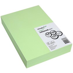 OfficeMax A4 160gsm Graceful Green Premium Coloured Copy Paper, Pack of 250