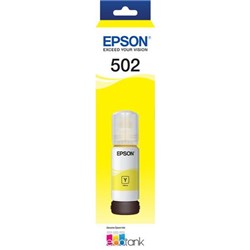 Epson T502 EcoTank Ink Bottle 70ml Yellow