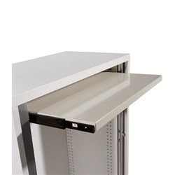 Strata 2 Workshelf For 900mm Tambour White