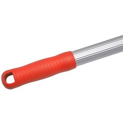 Pure Clean Aluminium Mop Handle Red 1.35m