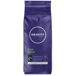 Gravity Fair Deal Fairtrade Coffee Beans 1kg