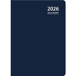 OfficeMax A53 1 Hour Appointments Diary A5 Week To View 2026 Blue