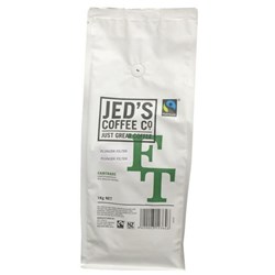 Jed's Coffee Co. Fairtrade Plunger & Filter Ground Coffee 1kg