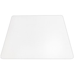 Coverzone PVC Chair Mat Rectangular 1200x1800mm Clear