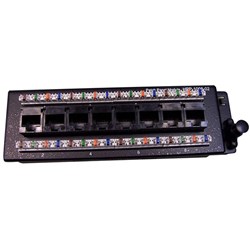 Dynamix Slimline Patch Panel 8 Port For HWS Range