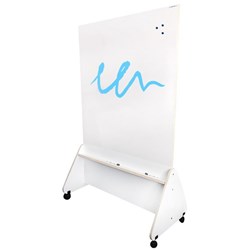 Boyd Visuals Summit Mobile Whiteboard Double Sided 1200 x 1910mm