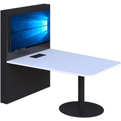 Accent Classic Media Hub 5 User 1500mm Snowdrift/Black