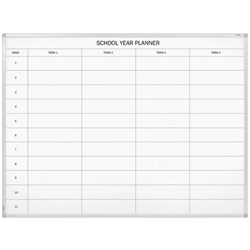 Boyd Visuals Porcelain School Year Planner 900 x 1200mm