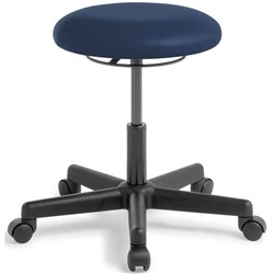 Button Stool Standard Lift Lustrell Charisma Vinyl/Navy