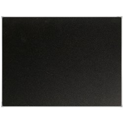 Boyd Visuals Noticeboard 600x900mm Black Fabric
