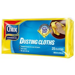 Chux Dusting Cloth 600 x 300mm, Pack of 25